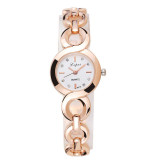 LVPAI Brand Luxury Gold Watches Women Stainless Steel Wristwatches Rhinestone Women Bracelet Watch Ladies Wrist Watch Female