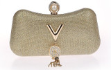 LUXY MOON Women Evening Bags Fashion Tassel Lady Diamond Clutch Chain Shoulder Bag Small Purse Messenger Bag Handbags ZD739