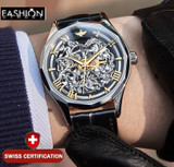 Luxury Skeleton Mechanical Men's Watch