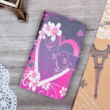 Luxury Wallet PU Leather Case Cover For Doogee X5 Max PRO Case 5.0 Flip Cover Cartoon Painting Phone Bag With Card Holder Stand