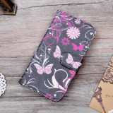 Luxury Wallet PU Leather Case Cover For Doogee X5 Max PRO Case 5.0 Flip Cover Cartoon Painting Phone Bag With Card Holder Stand