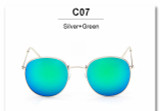 Luxury Vintage Round Sunglasses Women Brand Designer Female Sunglass Points Sun Glasses For Women Lady Sunglass Mirror 2017 Rays