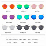 Luxury Vintage Round Sunglasses Women Brand Designer Female Sunglass Points Sun Glasses For Women Lady Sunglass Mirror 2017 Rays