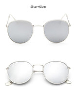 Luxury Vintage Round Sunglasses Women Brand Designer Female Sunglass Points Sun Glasses For Women Lady Sunglass Mirror 2017 Rays