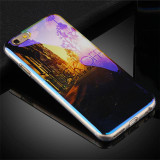 Luxury Soft TPU Case For iPhone 6 7 Plus 5 5S SE Cover Blue-ray Silicone Back Carcasas For Apple iPhone 6S Case Phone Shell Capa