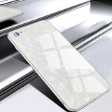 Luxury Shell Pattern Tempered Glass Back Phone Cases for iPhone 6 6s 7 7 Plus 8 X