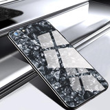 Luxury Shell Pattern Tempered Glass Back Phone Cases for iPhone 6 6s 7 7 Plus 8 X