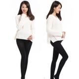 Maternity Tights Pants Waist Autumn Spring Abdominal Leggings for Pregnant Women Pregnancy Stockings Pantyhose High Elastic WD2