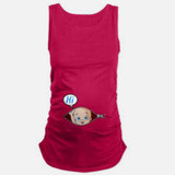 Maternity Tees Clothes Nursing Top Vest Pregnancy Long Tee Shirts Big Summer Original Pregnant Women Sleeveless T-shirts 706286