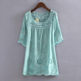Maternity Shirts Short Sleeve Loose Blouses Tops Clothes for Pregnant Women Spring Summer Pregnancy Clothing
