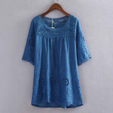 Maternity Shirts Short Sleeve Loose Blouses Tops Clothes for Pregnant Women Spring Summer Pregnancy Clothing