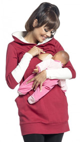 Maternity Pregnant Women Nursing Long Sleeve Breastfeeding Hoodie Autumn Winter Tops Jumper Top Pullover Casual Sweatshirts 2XL