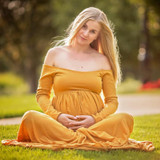 Maternity Photography Props Pregnancy Clothes Maxi Maternity photography Dress Long sleeve Maternity Gown For photography Props
