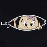 Maternity Peeking Baby Girl T-shirts Women Pregnant Funny Costumes