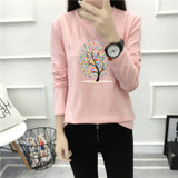 Maternity Long Sleeve Tops Nursing T Shirt Clothes for Pregnant Women Print Tees Autumn Breastfeeding Undershirt Pregnancy Top