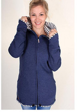 Maternity Hoodies Hooded Coat Winter Autumn Kangaroo Carrier For Maternity Pregnant Clothes Baby Carrier Jacket S-2XL