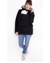 Maternity Hoodies Hooded Coat Winter Autumn Kangaroo Carrier For Maternity Pregnant Clothes Baby Carrier Jacket S-2XL