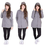 Maternity Hoodies Hooded Coat Winter Autumn Kangaroo Carrier For Maternity Pregnant Clothes Baby Carrier Jacket S-2XL