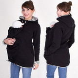 Maternity Hoodies Hooded Coat Winter Autumn Kangaroo Carrier For Maternity Pregnant Clothes Baby Carrier Jacket S-2XL