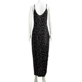 Maternity Dress Pregnant women dress Summer Fashion Dresses clothes for pregnant women Print V Neck Sleeveless Long Dress