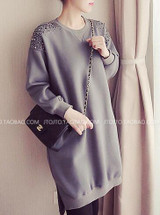 Maternity Clothing Autumn Winter Maternity Dresses for Pregnant Women Loose Casual Pregnancy Clothes 2017 T-shirts Dress