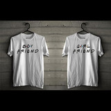 Matching Couples Shirts White Black Boyfriend Girlfriend Couples New Casual T Shirts Tank