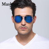 Maskros Revo Coating Pilot Polarized Sunglasses for Men Brand Designer 2017 Polarizing Driving Sun Glasses for Man Mirrore UV400