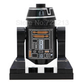 Star Wars R2-D2 Robot Single Sale C3PO C-3PO Figure R2RBB Building Blocks R2D2 The Force Awakens Starwars Models Toys