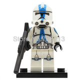 Star Wars PG8097 Clone Trooper Figure Imperial Army Military Stormtrooper Building Kits Blocks Brick Set Model Toys
