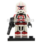 Star Wars PG8097 Clone Trooper Figure Imperial Army Military Stormtrooper Building Kits Blocks Brick Set Model Toys