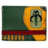 Star Wars Mandalorian Green Bi-Fold Wallet DFT-1205
