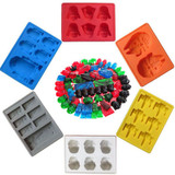 Star Wars Ice Tray Silicone Mold Ice Cube Tray Chocolate Mould Death Star Darth Vader R2D2 Hans Solo Falco