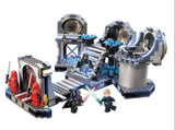 Star Wars final duel Model building kits compatible with lego 3D blocks Educational model &amp; building toys hobbies for children