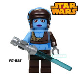 Star Wars Diy figures Luke Skywalker Han Solo Anakin Jedi Knight Aayla Secura Obi-Wan Bricks Building Blocks Kids Toys PG8034