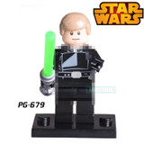 Star Wars Diy figures Luke Skywalker Han Solo Anakin Jedi Knight Aayla Secura Obi-Wan Bricks Building Blocks Kids Toys PG8034