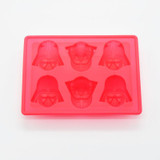 Star Wars Darth Vader Silicone Ice Cube Tray Chocolate Mold Frozen Kitchen Accessories