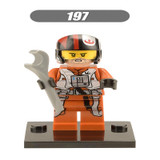 Star Wars Chirrut Imwe Imperial Shoretrooper Jyn Erso Cassian Andor Baze Malbus Orson Krennic Building Blocks Kids Toys X0139