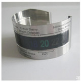 Stainless Steel Wine Bracelet Thermometer (4--24'C), red wine temperature sensor for beer homebrewing fk