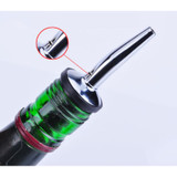 Stainless Steel Wine Bottle Pourer Nozzle Olive Oil Cork Dispenser Wine Bar Accessories Wine Pourer Mouth Levert