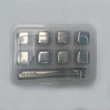 Stainless Steel Whisky Stones Ice Cubes Glacier Whiskey Cooler Rocks Ice Wine Stone