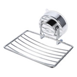 Stainless Steel Soap Holder Shower Dish Suction Cup Hook Super Suction Hanging Rack Soap Holder Bathroom Accessories