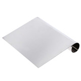 Stainless Steel Smoother Edge Cake Scraper, Pizza Dough Scraper Cutter, Kitchen Flour Pastry, Icecream Cake Tool Scale, CS-15