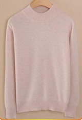 Sparsil 2017 Cashmere Blend Sweater Women Christmas Knitted Sweater Tops Female Long Sleeve Autumn Winter Turtleneck Pullovers