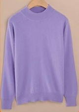 Sparsil 2017 Cashmere Blend Sweater Women Christmas Knitted Sweater Tops Female Long Sleeve Autumn Winter Turtleneck Pullovers