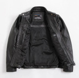 2017 new genuine leather men's head leather motorcycle suit Harley geniune Leather Jacket 97145 short coat
