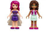 2017 New Friends Series Livi's Pop Star House Building Blocks Compatible with LegoINGly Friends Andrea With Two Figures Toy