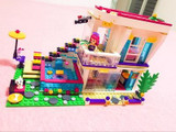 2017 New Friends Series Livi's Pop Star House Building Blocks Compatible with LegoINGly Friends Andrea With Two Figures Toy