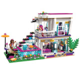 2017 New Friends Series Livi's Pop Star House Building Blocks Compatible with LegoINGly Friends Andrea With Two Figures Toy