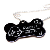 2017 New Free Engraving Personalized Pet Tag Identification Customized Dog Tag The Name Phone Any Text for The Pet Accessories
