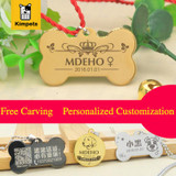 2017 New Free Engraving Personalized Pet Tag Identification Customized Dog Tag The Name Phone Any Text for The Pet Accessories
